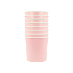 Cotton Candy Pink Tumbler Cups