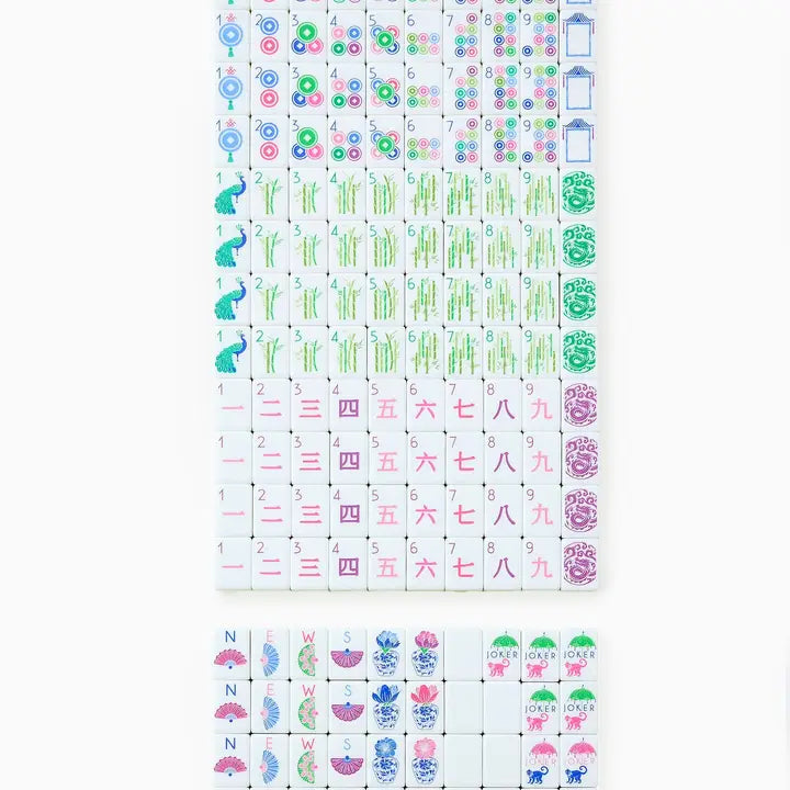 Limoncello Mahjong Tiles