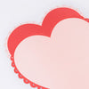 Scalloped Heart Placemats