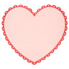 Scalloped Heart Placemats