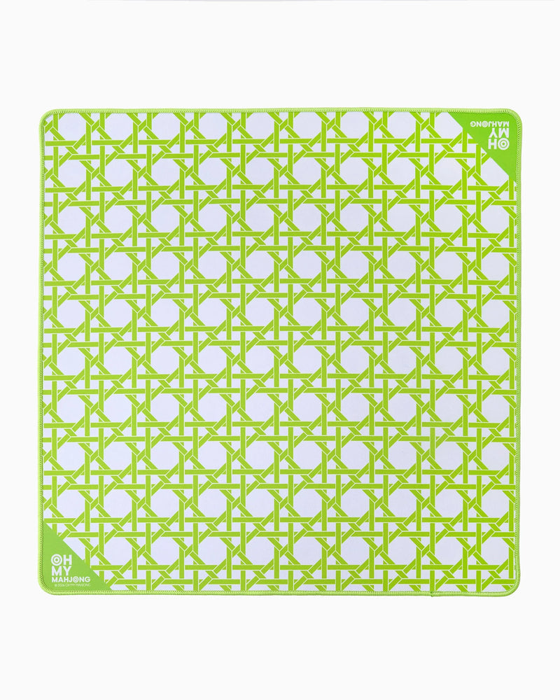 Green Cane Travel Mat – Pink Antlers