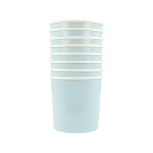 Summer Sky Blue Tumbler Cups