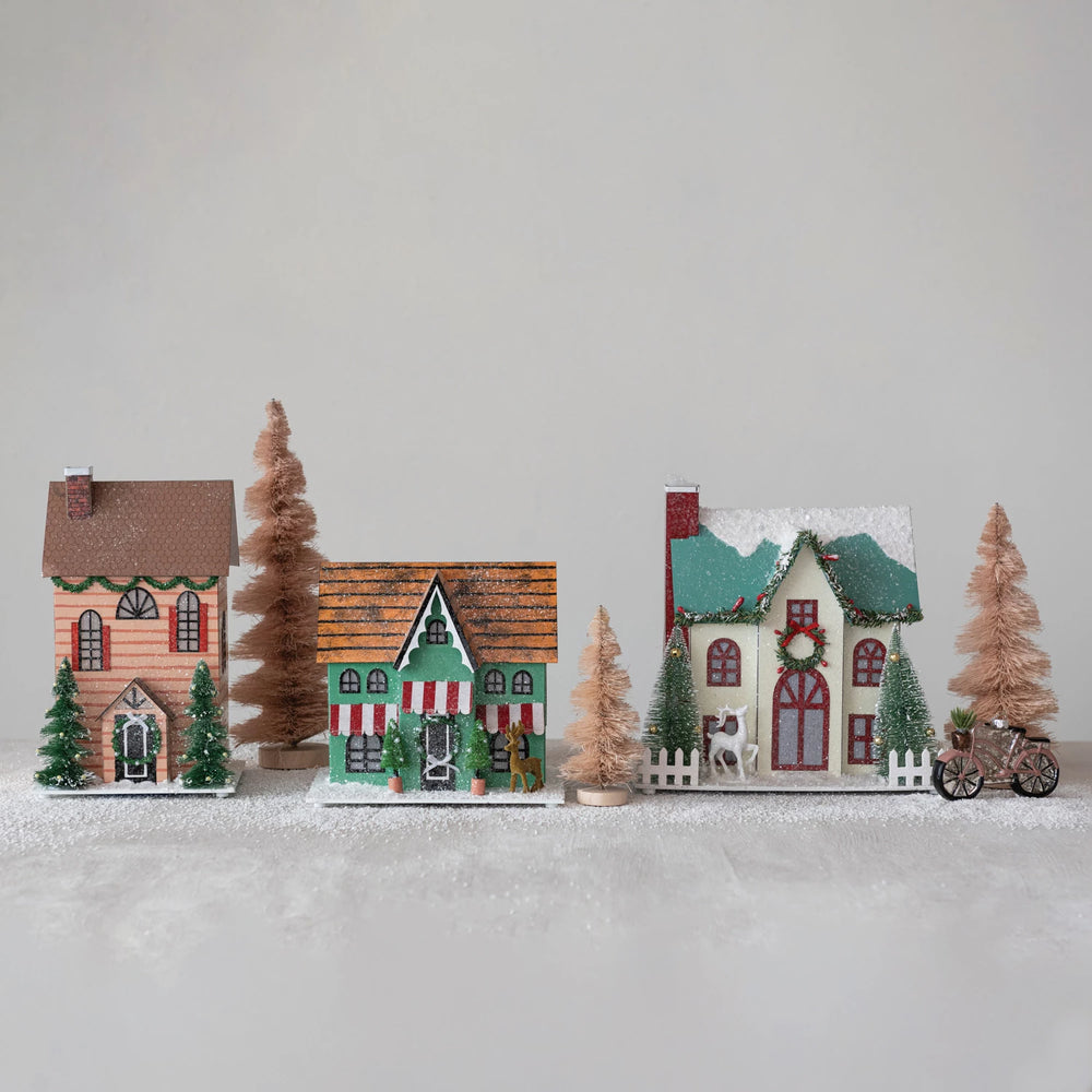 Paper House with Trees