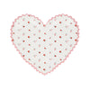 Vintage Rose Heart Plates