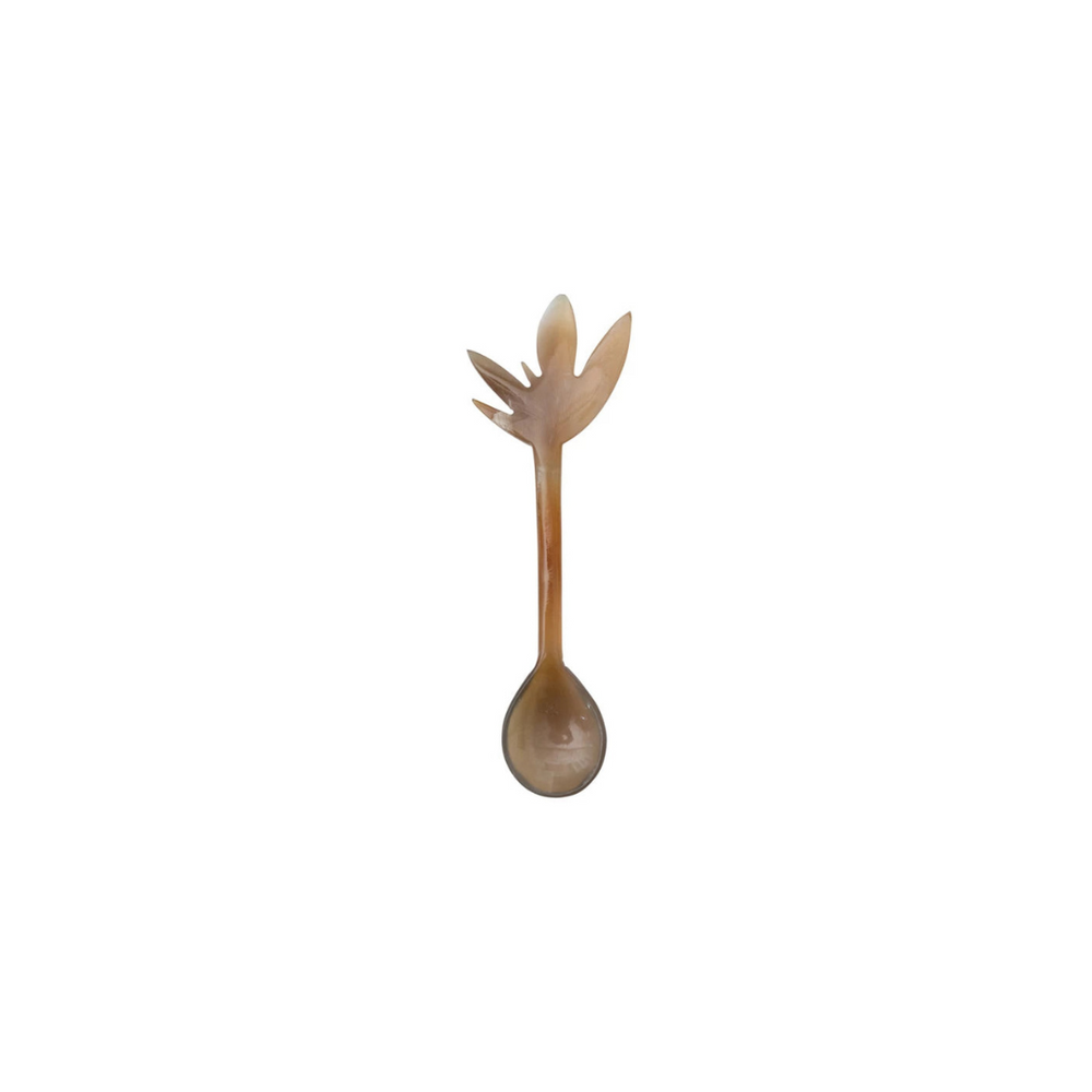 Hand-Carved Horn Spoon