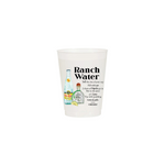 Ranch Water Recipe - Reusable Cups