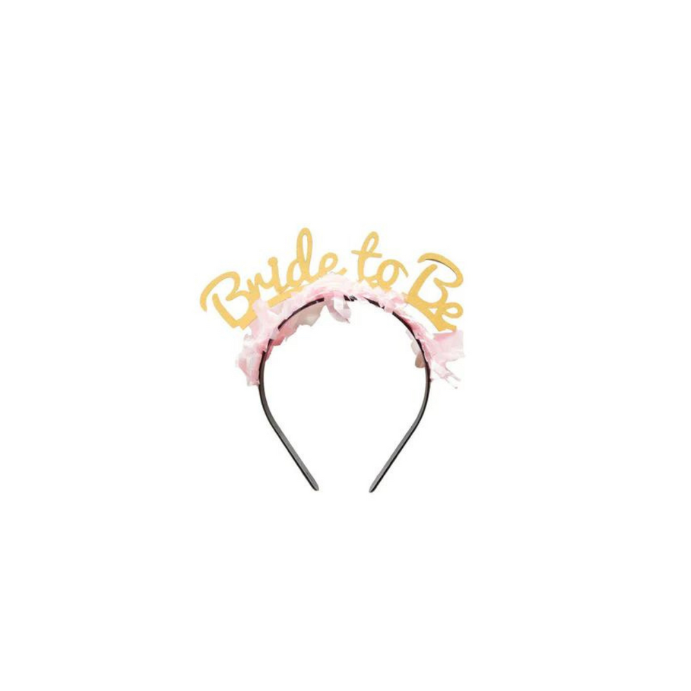 
            
                Load image into Gallery viewer, Bride To Be Gold Headband
            
        