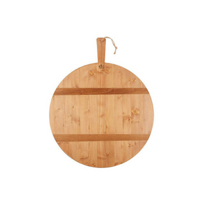 Large Round Pine Charcuterie Board