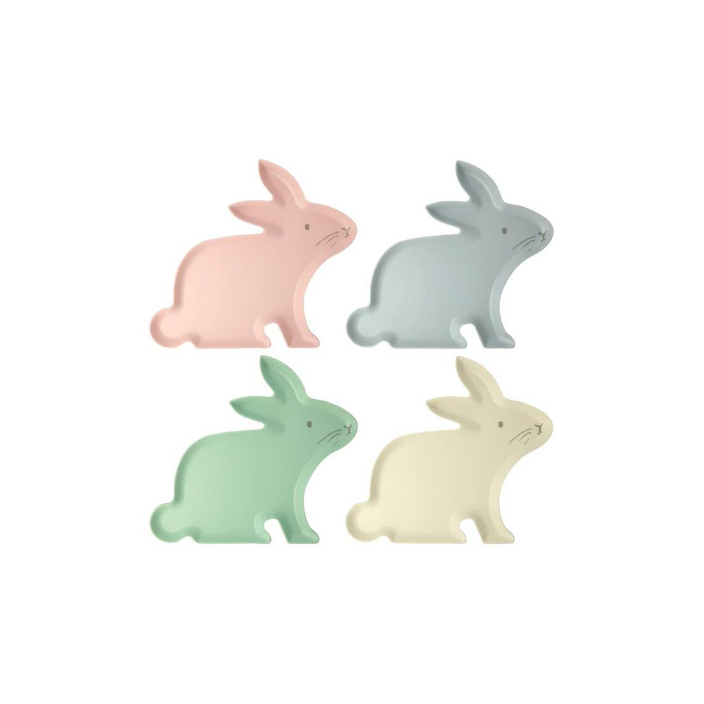
            
                Load image into Gallery viewer, Bamboo Bunny Plates
            
        
