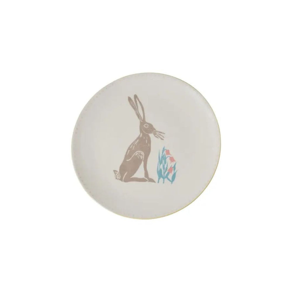 Jackrabbit Plate – Pink Antlers