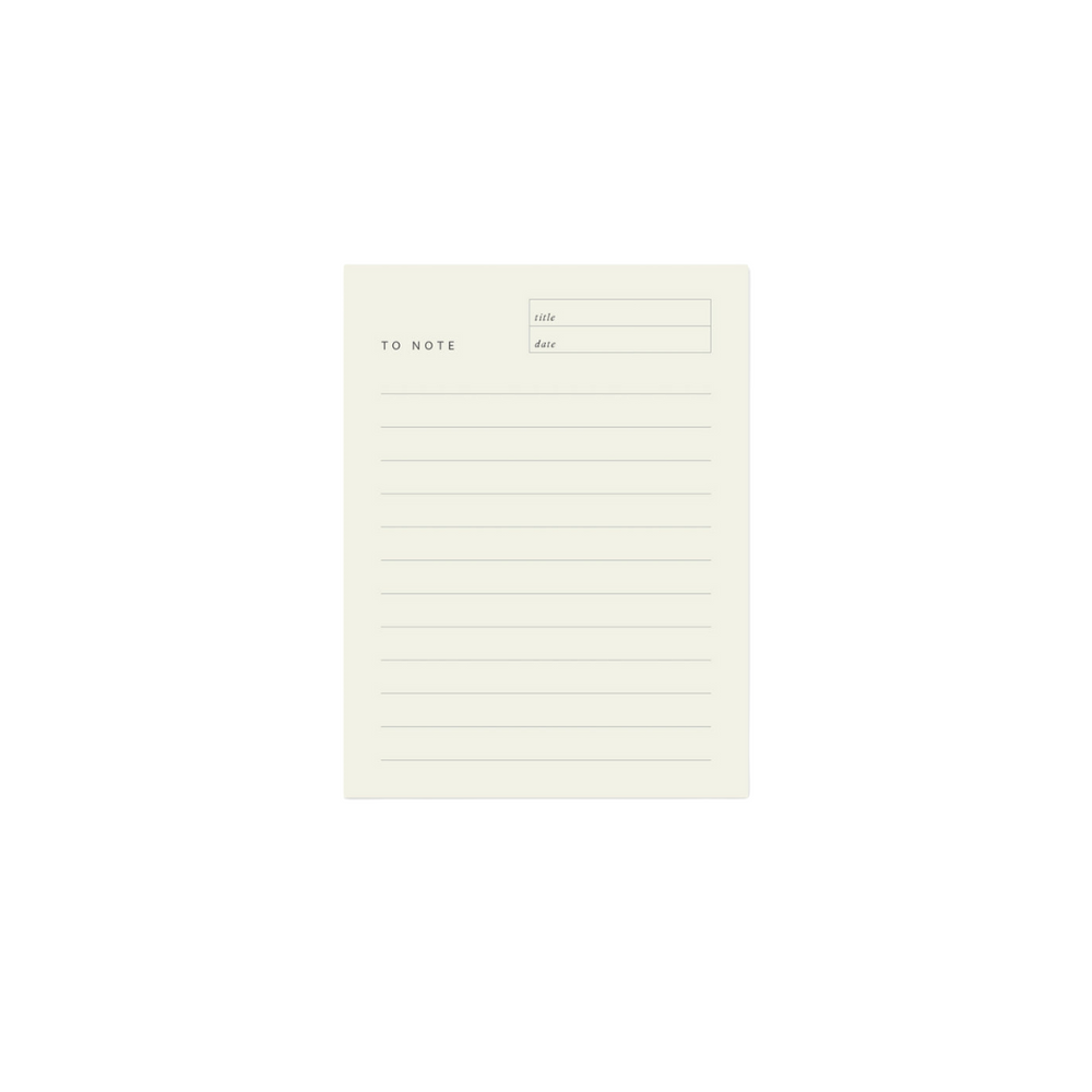 To Note Block Notepad – Pink Antlers