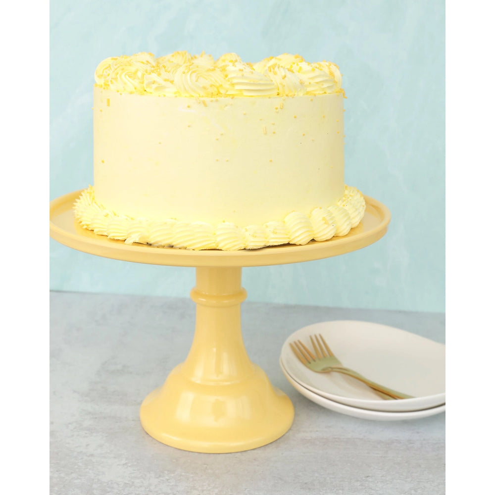 
            
                Load image into Gallery viewer, Daisy Yellow Melamine Cake Stand
            
        