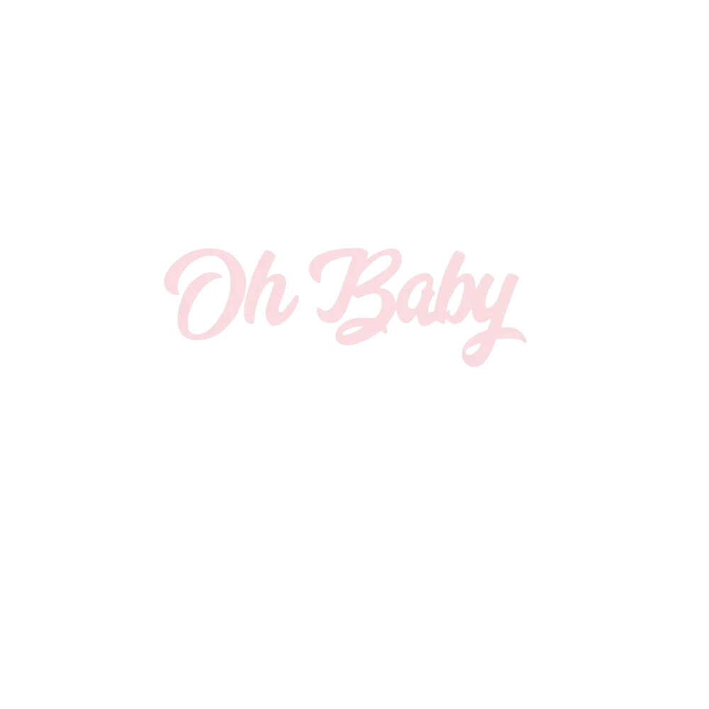 
            
                Load image into Gallery viewer, Oh Baby Pink Banner
            
        