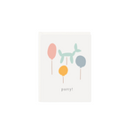 Party Balloon Mini Card