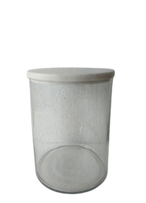 
            
                Load image into Gallery viewer, Glass Canister with Marble Lid
            
        