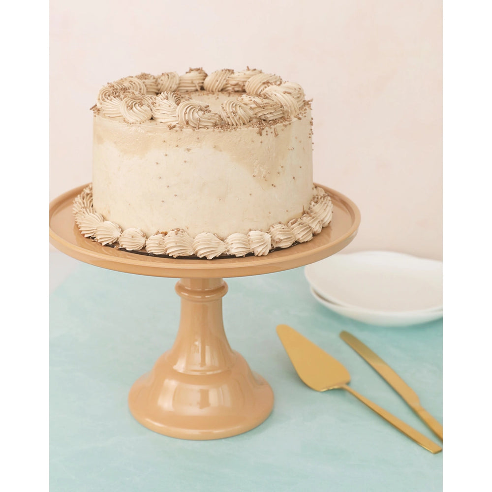 
            
                Load image into Gallery viewer, Latte Brown Melamine Cake Stand
            
        