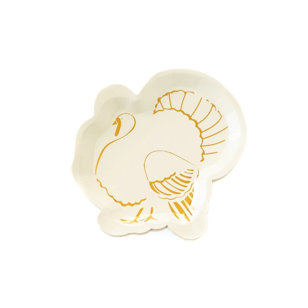 
            
                Load image into Gallery viewer, Gold Turkey Shaped Plate
            
        