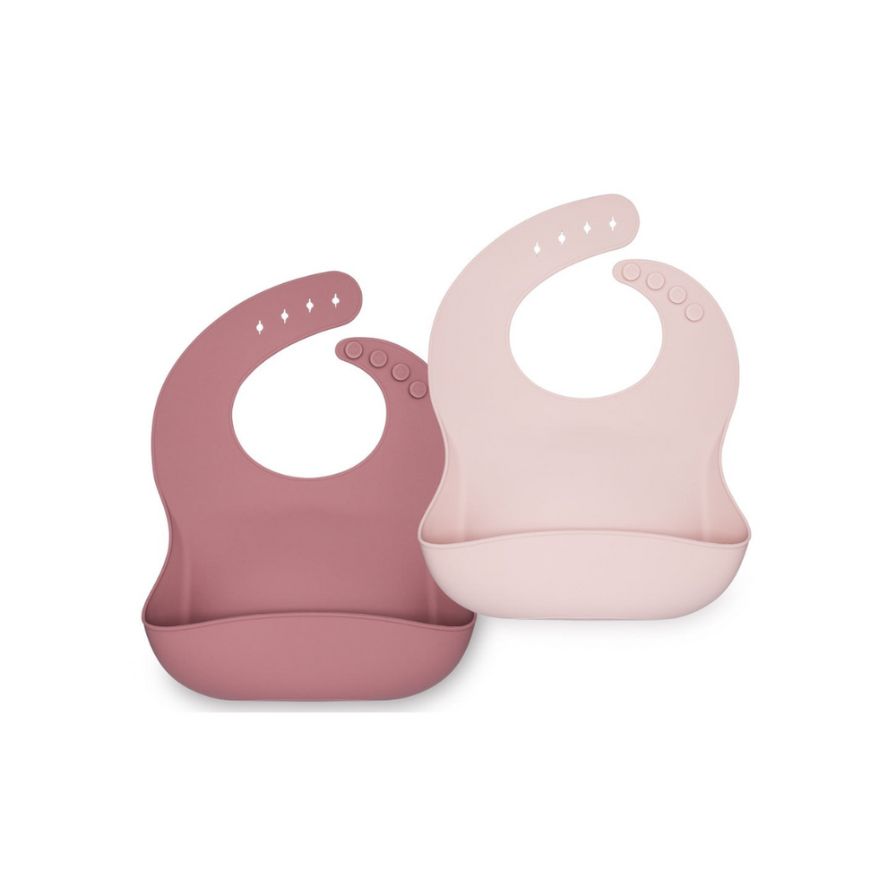 Pink 2024 silicone bib