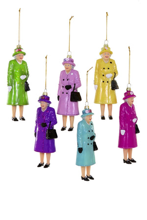
            
                Load image into Gallery viewer, Queen Elizabeth II Full Body Ornament
            
        