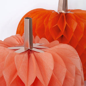 
            
                Load image into Gallery viewer, Giant Honeycomb Pumpkins (set of 2)
            
        