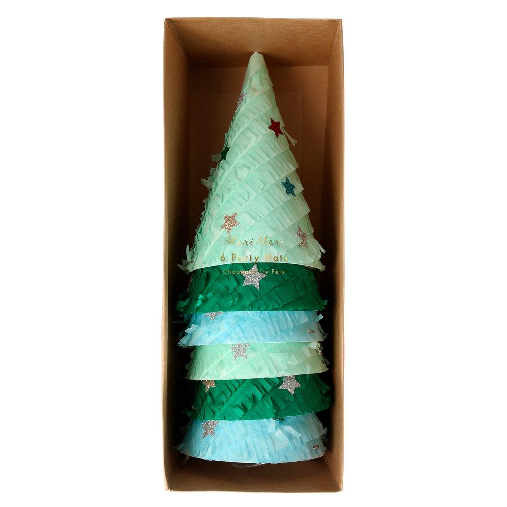 
            
                Load image into Gallery viewer, Christmas Tree Party Hats
            
        