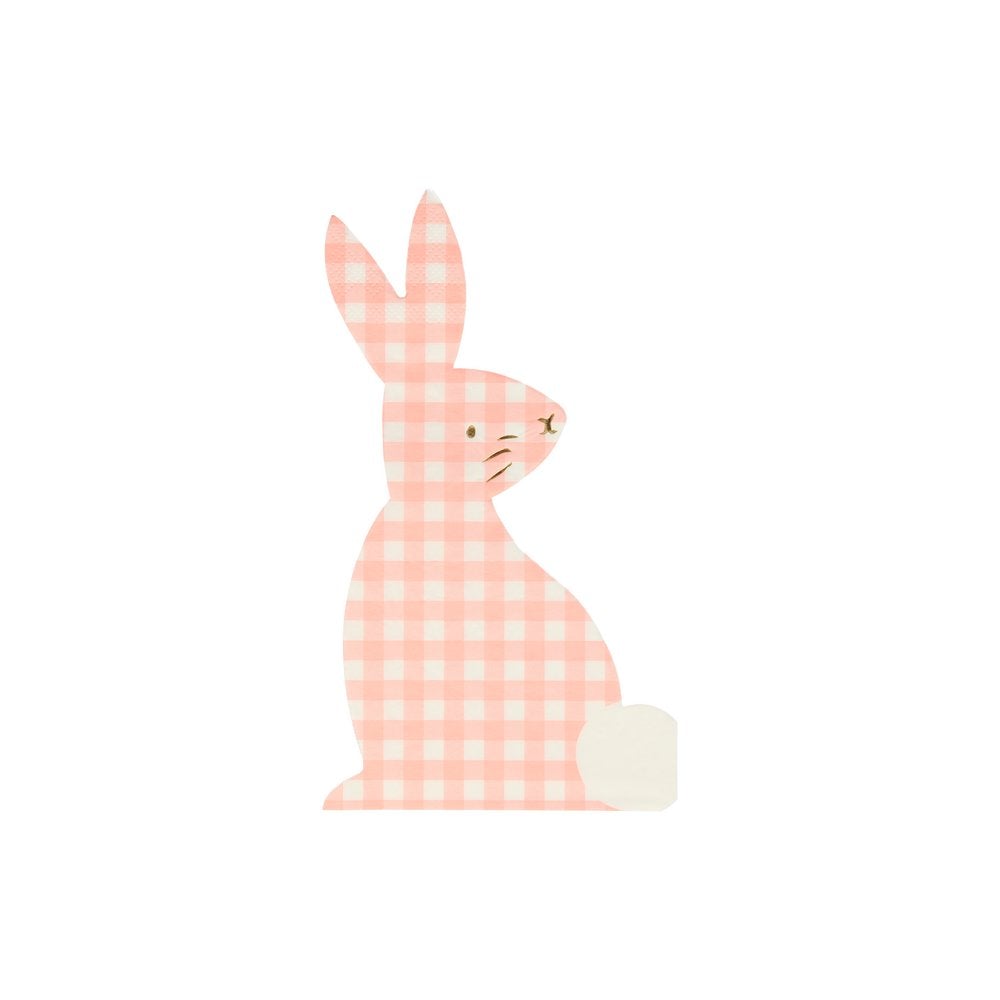
            
                Load image into Gallery viewer, Gingham Bunny Napkins
            
        