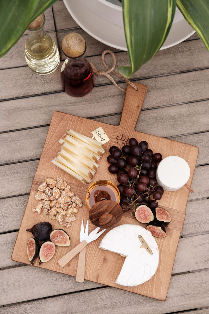 
            
                Load image into Gallery viewer, Small Square Pine Charcuterie Board
            
        