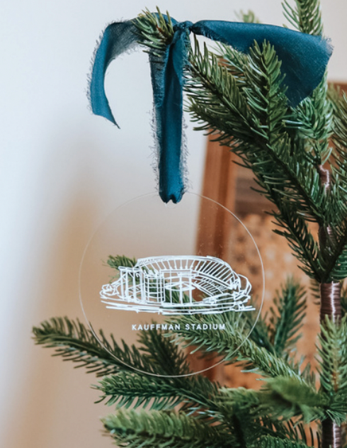 
            
                Load image into Gallery viewer, Kauffman KC Ornament
            
        