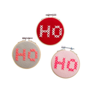 Ho Ho Ho Cross Stitch Kit