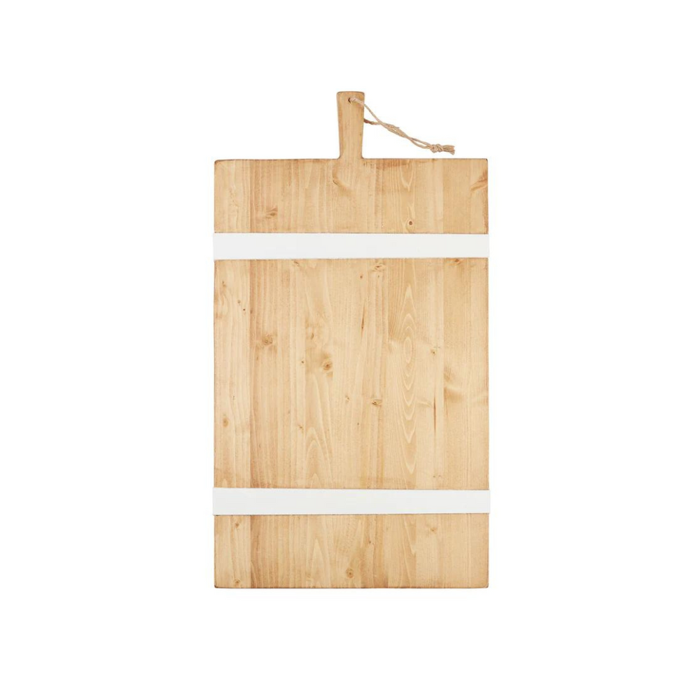 Large Natural Rectangle Mod Charcuterie Board