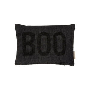 Boo Pillow-Black