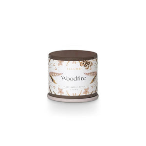 Woodfire Demi Vanity Tin Candle
