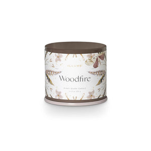 Woodfire Vanity Tin Candle