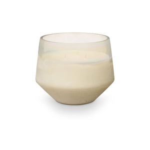 
            
                Load image into Gallery viewer, Winter White Large Baltic Glass Candle
            
        