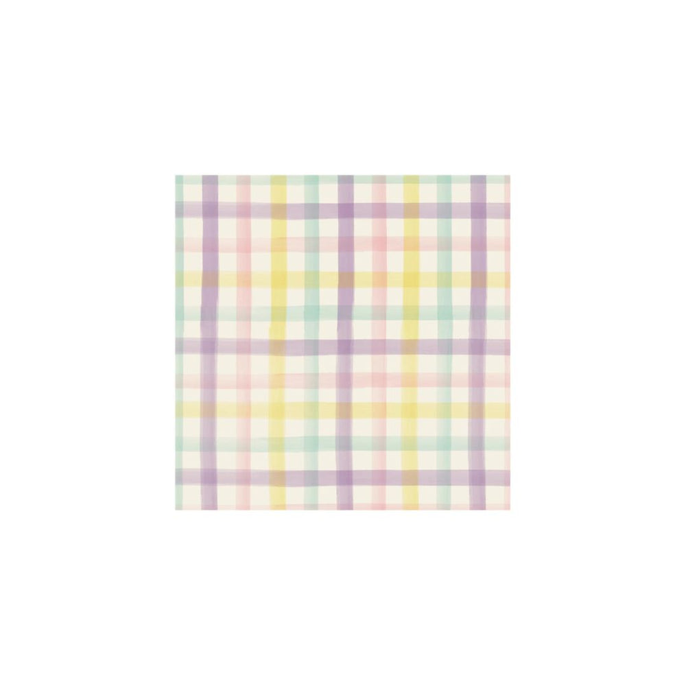 
            
                Load image into Gallery viewer, Spring Plaid Cocktail Napkins
            
        