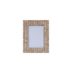 Ivory Woven Frame 5x7