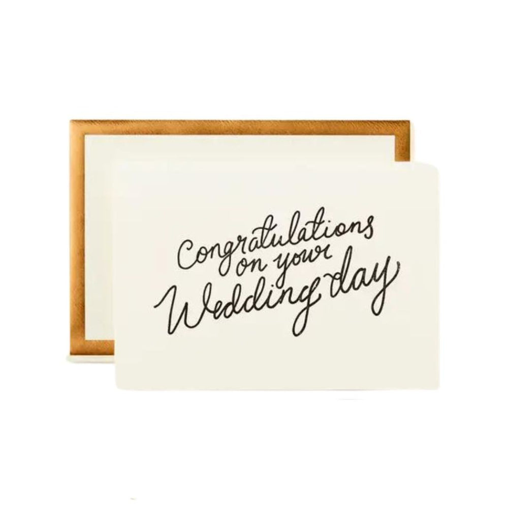 Congrats Wedding Day Card