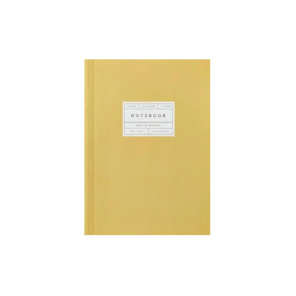 Mustard Layflat Notebook