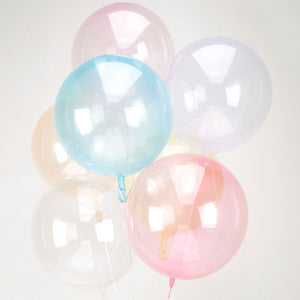 Light Pink Crystal Clearz Bubble Balloon