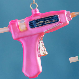 Hot Glue Gun Ornament Pink