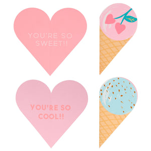 
            
                Load image into Gallery viewer, Ice Cream Valentine Card Set
            
        