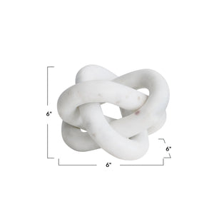 Marble Chain Knot Decor