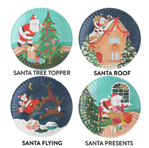 
            
                Load image into Gallery viewer, Santa Melamine Plate
            
        