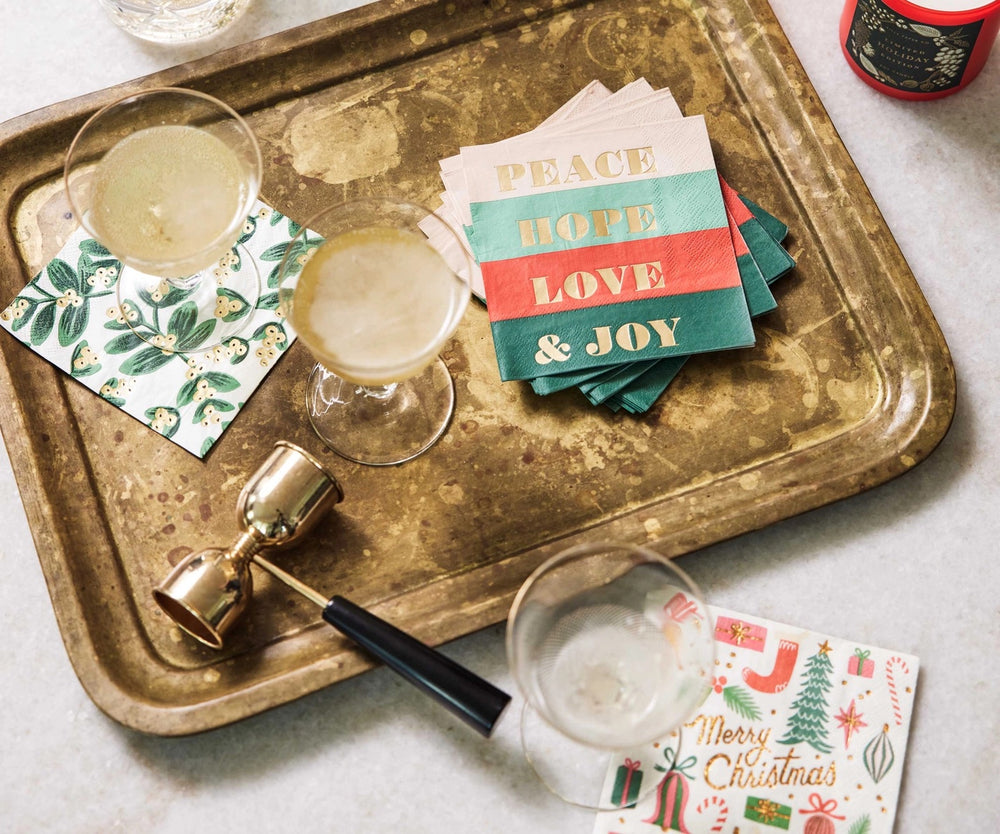 
            
                Load image into Gallery viewer, Deck the Halls Cocktail Napkins
            
        