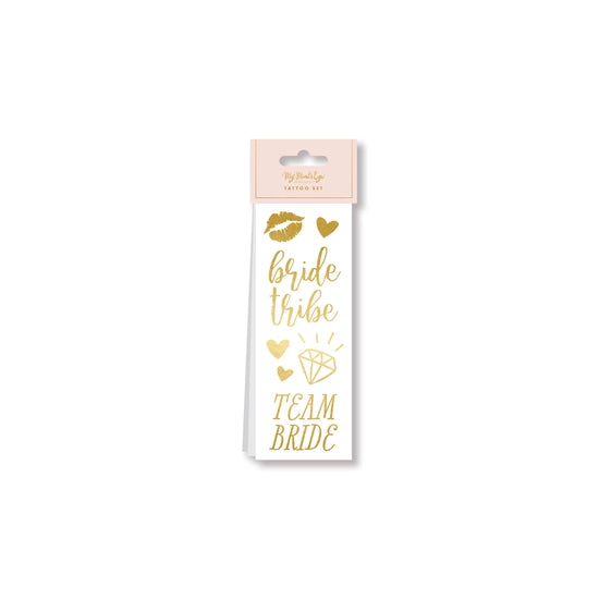 Bride to Be Tattoo Set